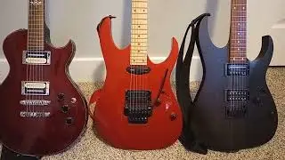 Guitar Pickup Comparison: Ibanez Quantum, Entwistle Nemesis & HDN, DiMarzio, & GFS Power Rails