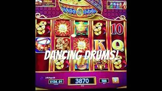 Dancing Drums Slot Machine #shorts #shortvideo #shortsvideo #youtubeshorts #slot #dancing #drums