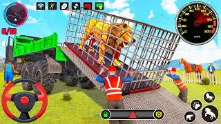 Animal Transport Driving Simulator 3D-Real Farm Pet Zoo Transporter Driver 2026 __Android Gameplay