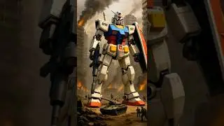 Gundam #アニメ実写 #aiart #gunpla #aivideo #ガンダム #ai #ai動画 #機動戦士ガンダムًً #animeworld #animation #gundam