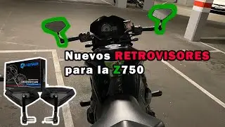 Montaje RETROVISORES en KAWASAKI Z750 | FENIR mirrors | ViktorBKR