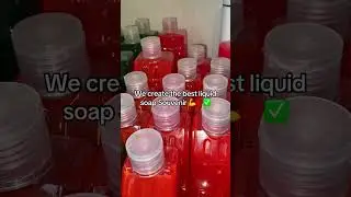 Contact us for the best quality liquid soap on WhatsApp 08139380936
