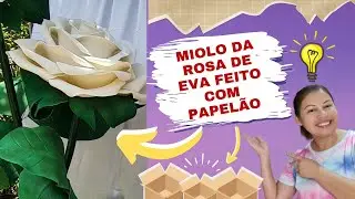 Como fazer o miolo da Rosa Gigante de Eva