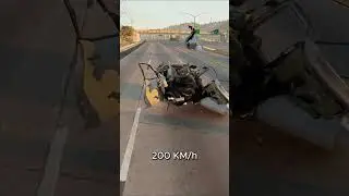 The Brutal Impact of Metal on Cars at Different Speeds