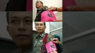 Bangkok Police - Hello Kitty mark 🤭 #shorts #bangkok #police
