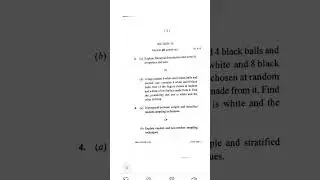 pg 1st semester Quantitative methods question paper Berhampur university