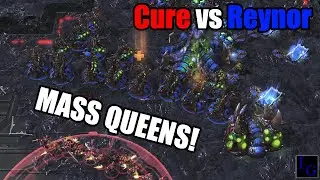 Cure (Terran) vs Reynor (Zerg) | SC2 Pro Match With Commentary Professional Starcraft 2 TvZ Game