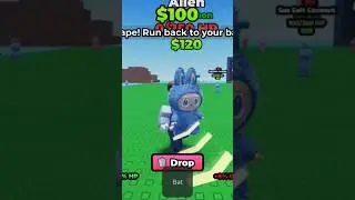 fight up with alien labubu #roblox #labubu #shortsroblox #alien