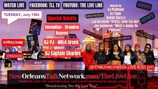 Interviews W/Comedian Brandon Haynes, DJ PJ, & DJ Captain Charles TLL TV & Radio Ep 7.15.25