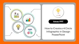 How to Create a 4 Circle Infographic in Design PowerPoint