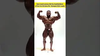 Mr. Olympia 212 Division 2025: How Much the Winners Earned #bodybuilder #mrolympia2025 #facts