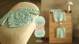 Детский набор попкорн с Alize Baby Best
