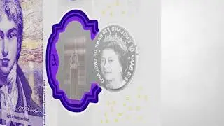 England - 2018 The new &pound;20 key security features