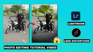 🤯Mobile Photo Editing Tutorial Video Lightroom &  Lence Distorted @officialdeeni1046