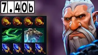 Lone Druid - 2 Aghanim's Scepter is Insane! [Full Match Gameplay Dota 2] 7.40b