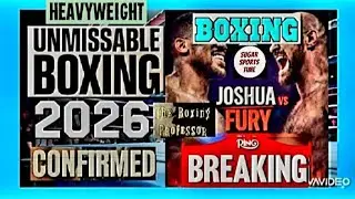 Fury vs Joshua: The FINAL BREAKING NEWS