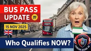 Bus Pass 2025 Update UK | Government Rule Change Alert | Who Gets It After Nov 15?