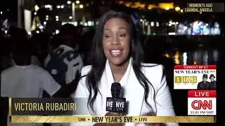 Reportagem da CNN em directo de Luanda sobre a passagem de 2025 para 2026