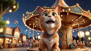 Merry Go Round Song | Fun Carousel Ride for Kids | Happy Spinning Rhyme