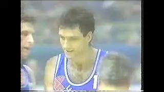 Liga yugoslava 84/85 Estrella Roja-Cibona