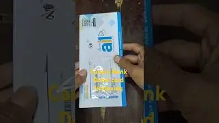 Canara Bank Debit card Unboxing #youtubeshort #unboxing #finance #loan