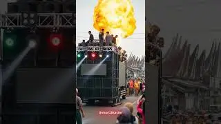 TERBAKAR! SOUND HOREG KECELAKAAN #soundsystem #soundhoreg #truksoundsystem #disaster #djsoundhoreg