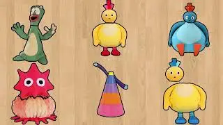Twirlywoos T&uuml;rk&ccedil;e Yanlış Kafalar Twirlywoos Kafa Değiştirme Oyunu &Ccedil;izgi Film Great BigHoo Toodloo
