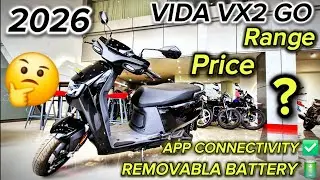 🔥 2026 ki Smartest Electric Scooty? Vida VX2 Go ⚡ Fast Charging + Removable || @AdnanVlogs03 #viral 
