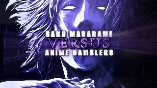 Baku Madarame vs Anime Gamblers | Usogui | Akagi | One Outs | Outsmarting |