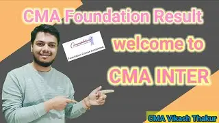 CMA Foundation RESULT Dec 2025 #cmafoundation #icmai #cma #cmafoundationclasses #cma 