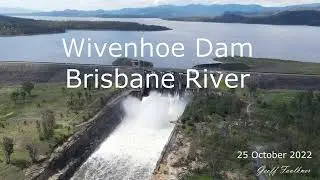 Aerial View of Wivenhoe Dam