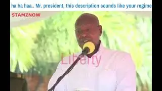 Mr. Museveni, are you AWARE, you are describing your regime!