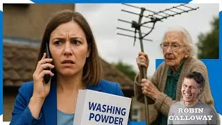 Robin Galloway - Old Mrs Galloway Stuck On A Roof ☎️