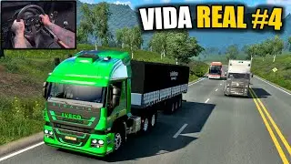 VIDA REAL #4 - DEU RUIM NA SERRA - EURO TRUCK SIMULATOR 2 ONLINE