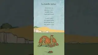 la famille tortue. أنشودة الفرنسية السنة الثالثة إبتدائي #algerie #الجزائر #fran&ccedil;ais #اطفال #explore