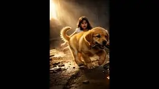 Bijli Ke Taar Se Bachhi Ko Bachane Wala Puppy 😱🐶 | Heart Touching Story