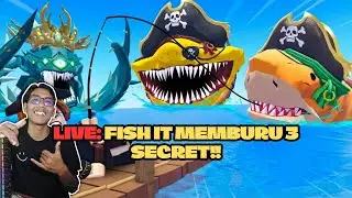 LIVE: FISH IT MEMBURU 3 SECRET!! #day4