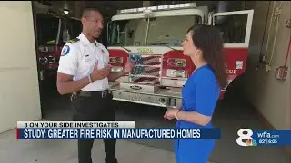 Deadly fire risk greater in mobile homes, study finds