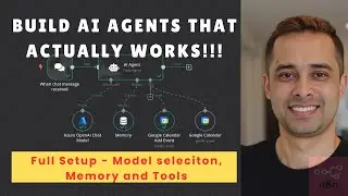 Build a Real AI Agent in n8n (2025) | Model Selection, Memory, Tools & Full Setup
