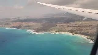 Dfw to Kona Hawaii landing