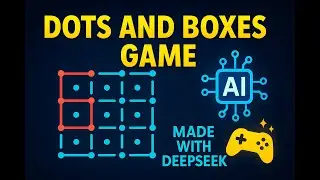 Dots and Boxes Game with Code & Demo | Built Using DeepSeek AI (2025)