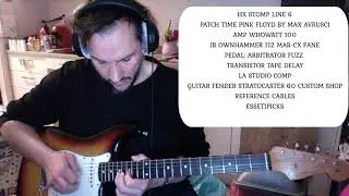 HX STOMP LINE 6 TIME PINK FLOYD BY MAX AVRUSCI