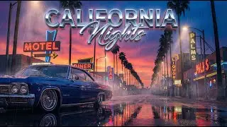 🌴 West Coast G-Funk Vibes Sunset Streets | Snoop Dogg, 2Pac & Nate Dogg Inspired 🚗