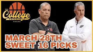 Sweet 16 March Madness Picks For Friday, March 28th - Plus Latest Coaching Changes