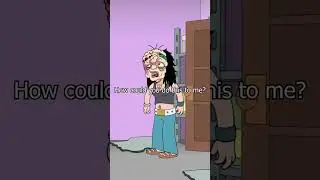 American Dad - Stan ruined Hayley's face. #short #americandad