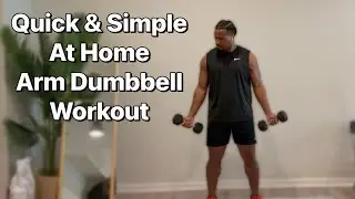 Easy Dumbbell Arm Workout for Toned Arms (Beginner Friendly)