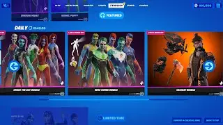 New Fortnite Cosmetics Item Shop Preview (Shadow Midas, Boundless Zombie, Minty Legendsm Hacivat}
