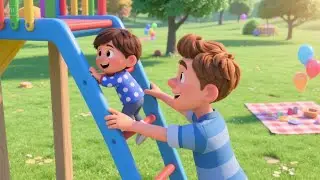 Slide Swing Share &mdash; Park Day Fun! | Playful Kids Song for Park Adventures