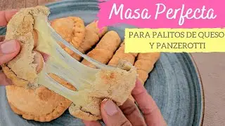 PALITOS DE QUESO y PANZEROTTI 🧀| Trucos para una masa PERFECTA🤩 #DeditosdeQueso