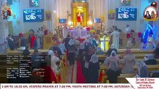Blessed Epiphany Feast Liturgy Live From Our Lady Of Zeitoun Church NY USA